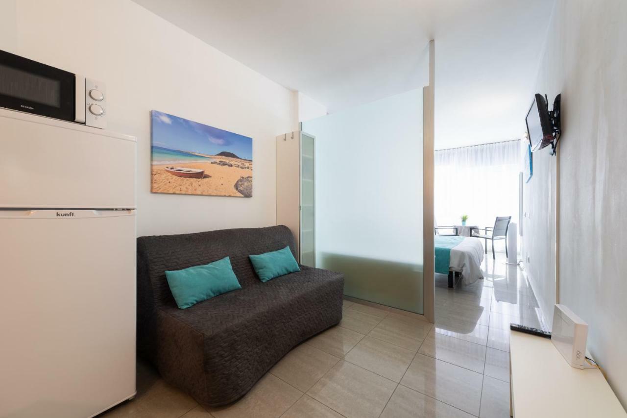 大加那利岛拉斯帕尔马斯1St Line Studio Las Canteras Beach - Wifi公寓 外观 照片
