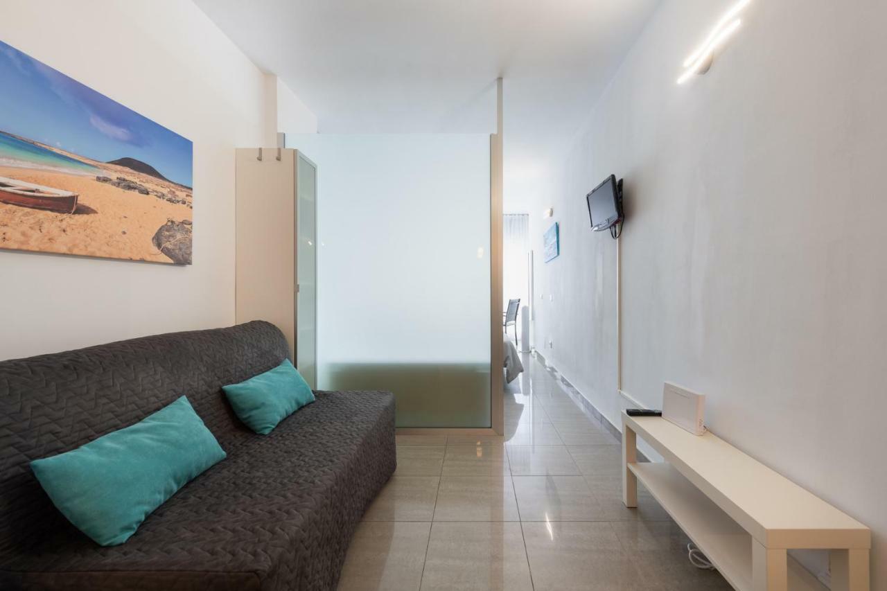 大加那利岛拉斯帕尔马斯1St Line Studio Las Canteras Beach - Wifi公寓 外观 照片