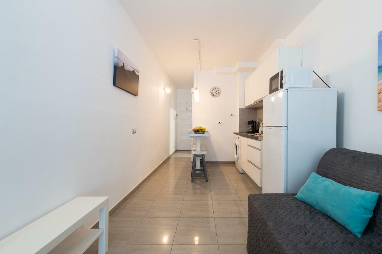 大加那利岛拉斯帕尔马斯1St Line Studio Las Canteras Beach - Wifi公寓 外观 照片