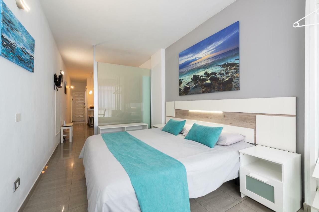 大加那利岛拉斯帕尔马斯1St Line Studio Las Canteras Beach - Wifi公寓 外观 照片