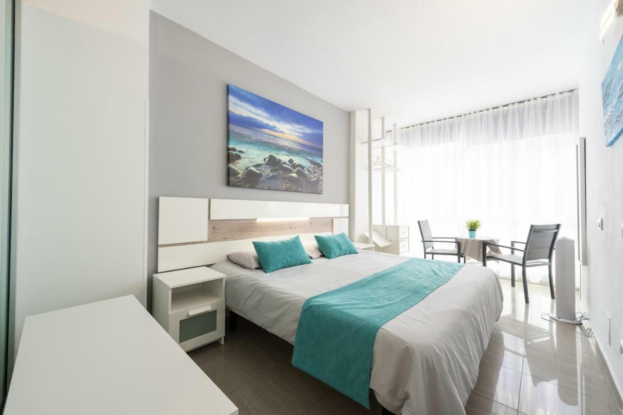 大加那利岛拉斯帕尔马斯1St Line Studio Las Canteras Beach - Wifi公寓 外观 照片
